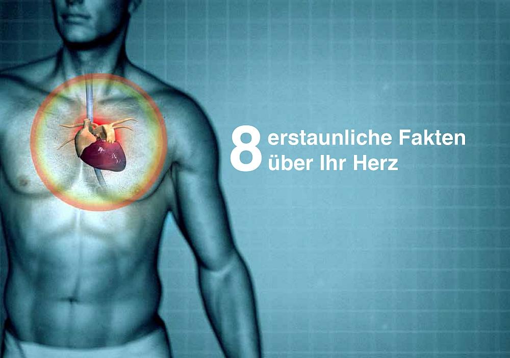 8 Fakten über Ihr Herz