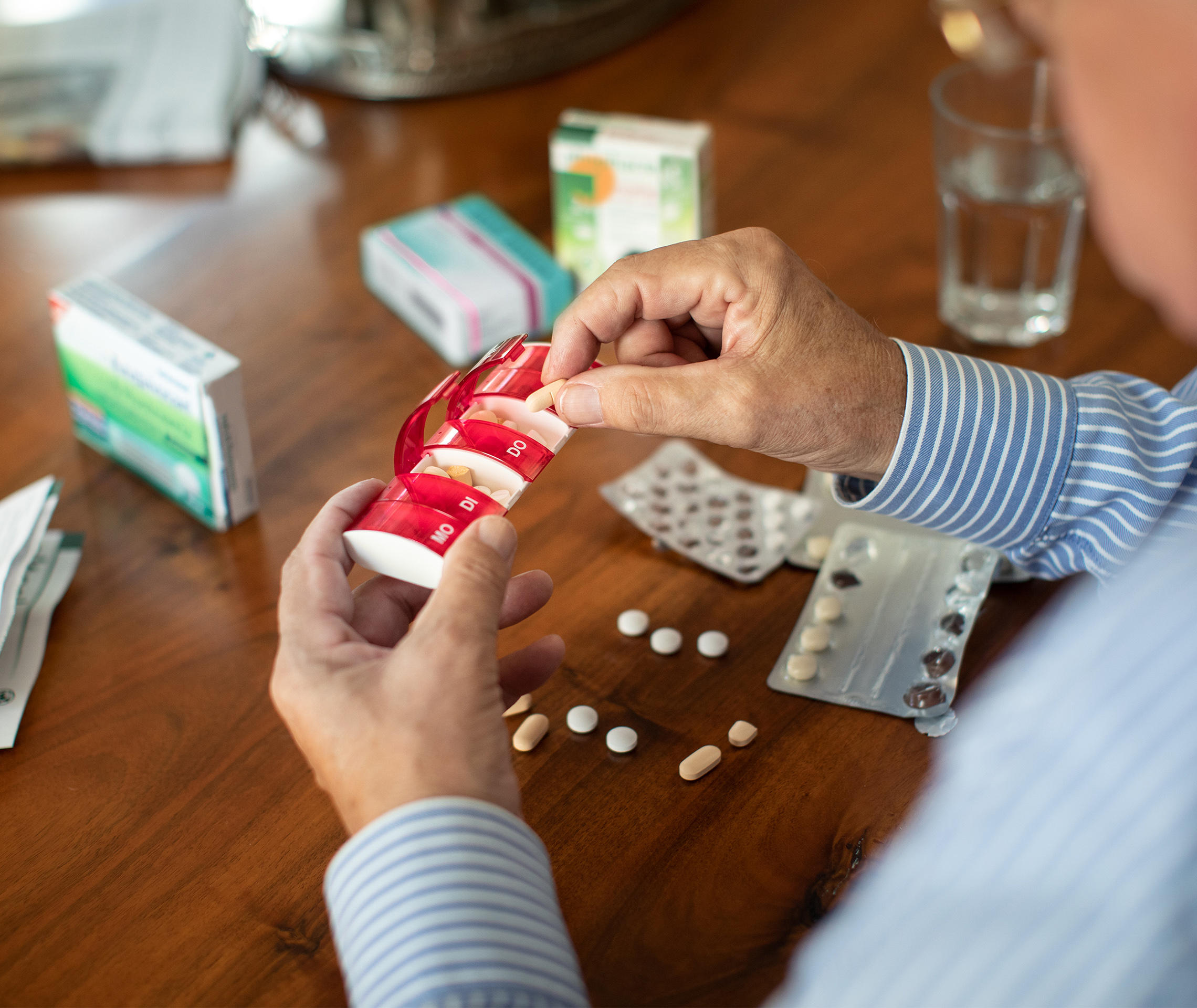 Tabletten fürs Herz: Verschiedene Medikamente kommen bei Herzinsuffizienz zum Einsatz