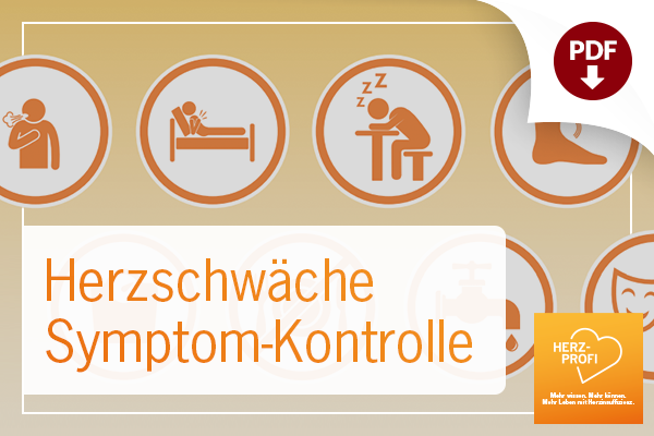 Herzschwäche Symptom-Kontrolle