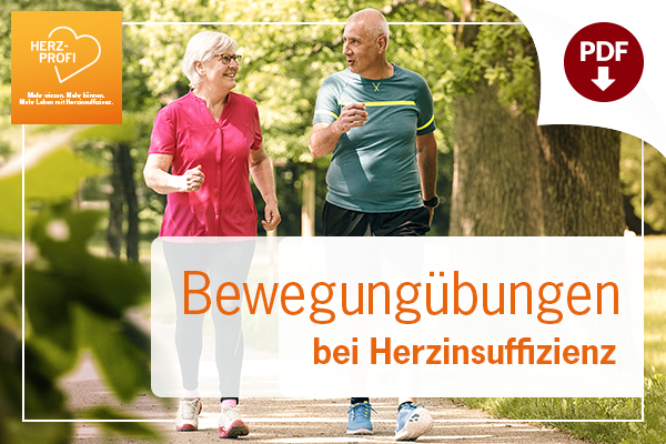 Bewegungsübungen für Menschen mit Herzschwäche