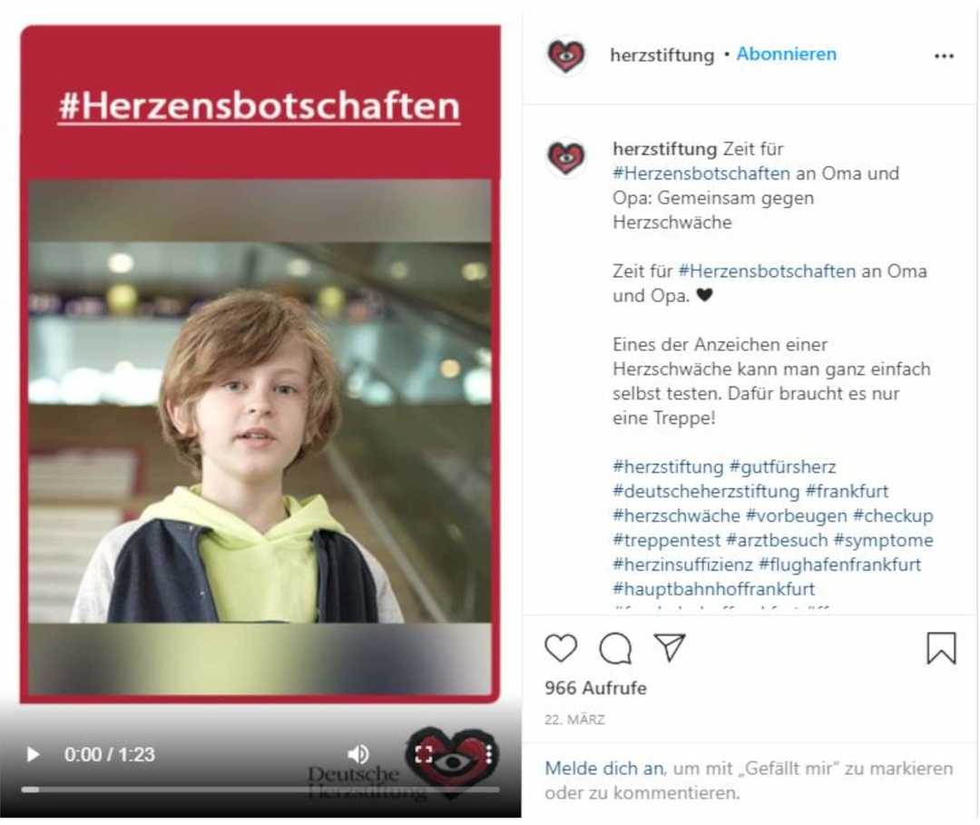 Gemeinsam gegen Herzschwäche: Herzensbotschaften